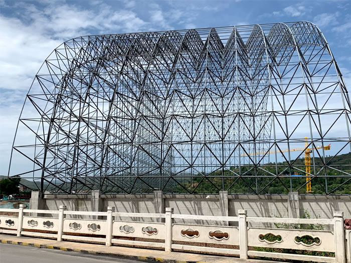 铁力山寨矿储煤棚网架